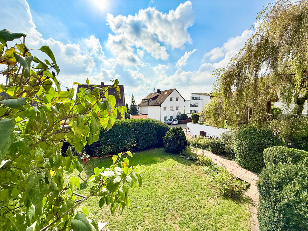 Ausblick vom Erdgeschoss